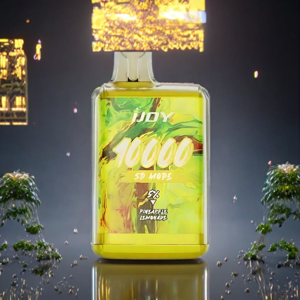 Australia Wholesale IJOY SD10000 Disposable Vape – 20mL 5% Nicotine, 650mAh Type-C, Pineapple Lemonade