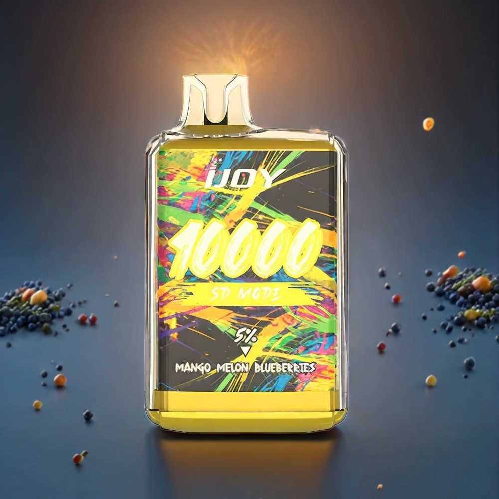 IJOY SD10000 Disposable Vape – 20ml 10000 Puffs, 5% Nicotine, Type-C Charging (Mango Melon Blueberries) | Australia Wholesale