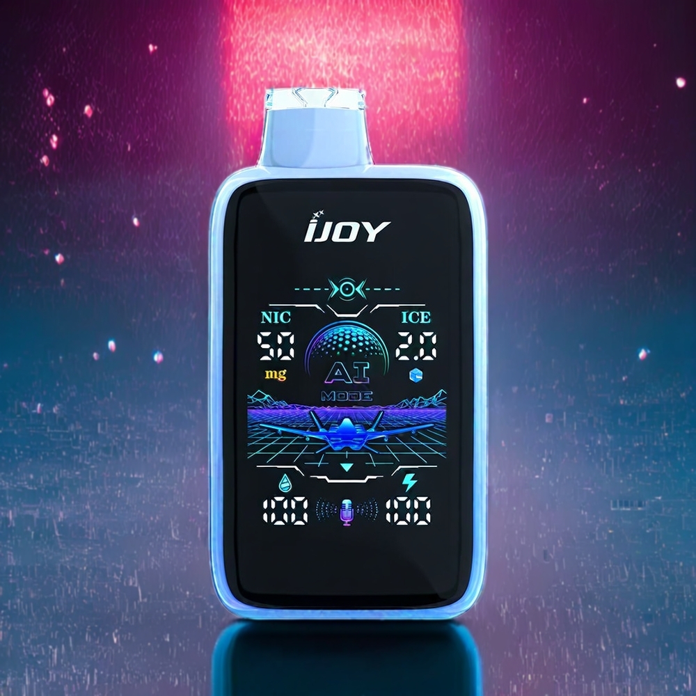 Australia Wholesale IJOY Uranus Mate 40000 Puffs Disposable Vape – 20ML Blue Razz Ice, 1100mAh, Dual Mesh Coil, Adjustable Airflow