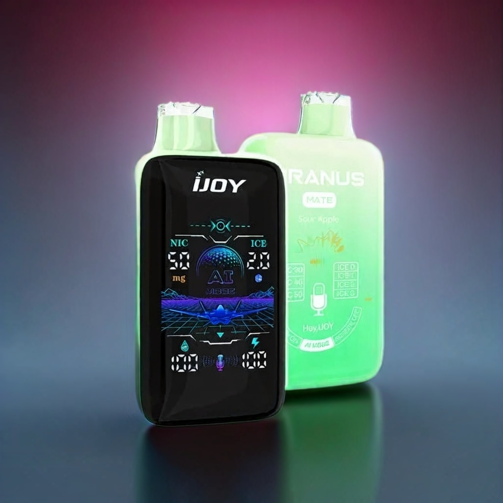 IJOY Uranus Mate 40000 Puffs Disposable Vape – 20ML Prefilled, 1100mAh Battery, Adjustable Airflow (Australia Wholesale) – Sour Apple