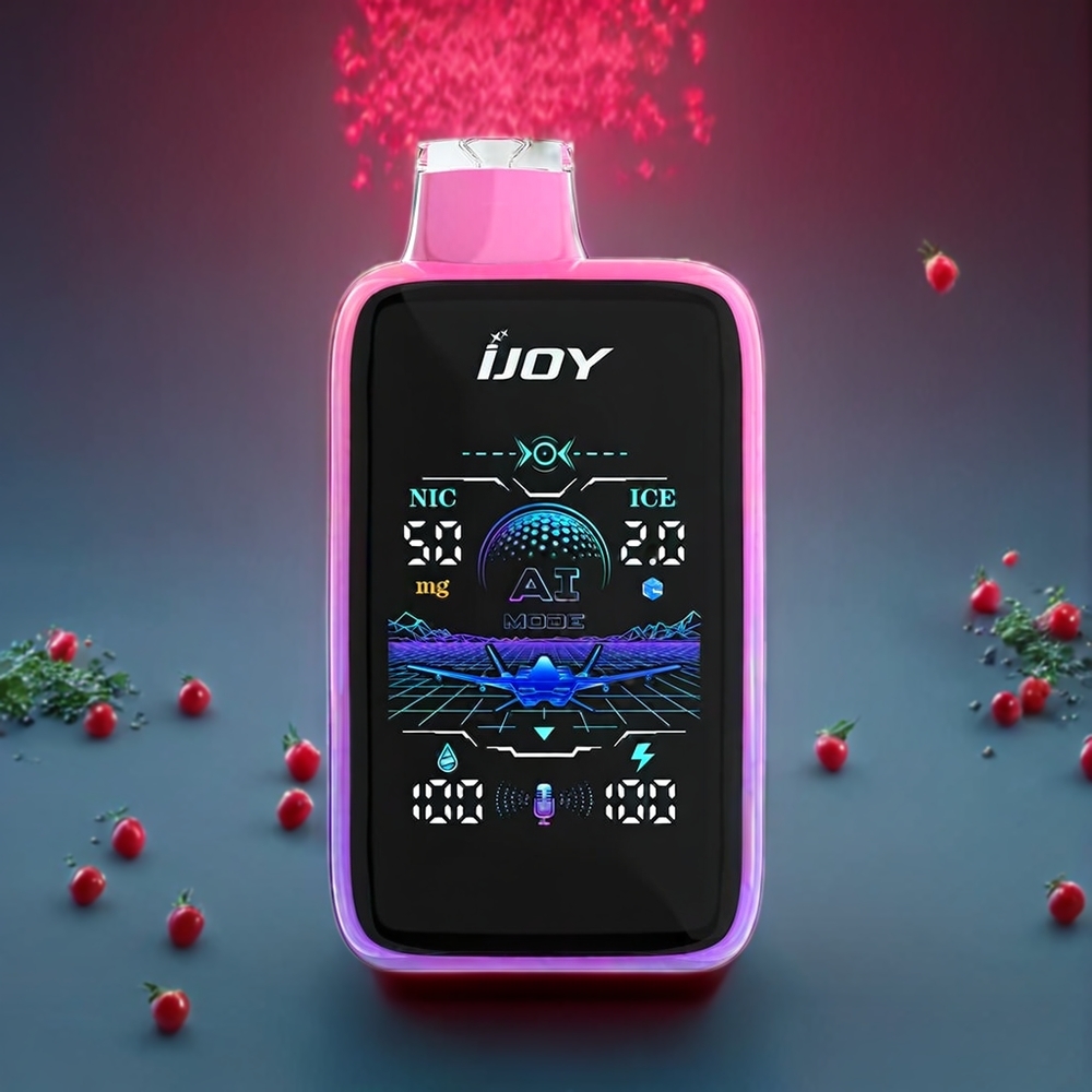 IJOY Uranus Mate 40000 Puffs Disposable Vape – 20ML Prefilled, Dual Mesh Coil, Type-C Charging, Australia Wholesale (Raspberry Watermelon)