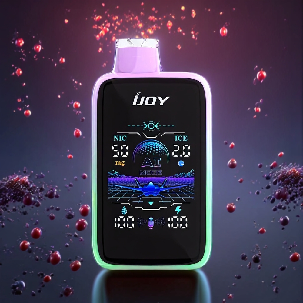 IJOY Uranus Mate 40000 Puffs Disposable Vape – ICE Control, Dual Mesh Coil, 20mL Prefilled (Grape Blow Pop) | Australia Wholesale