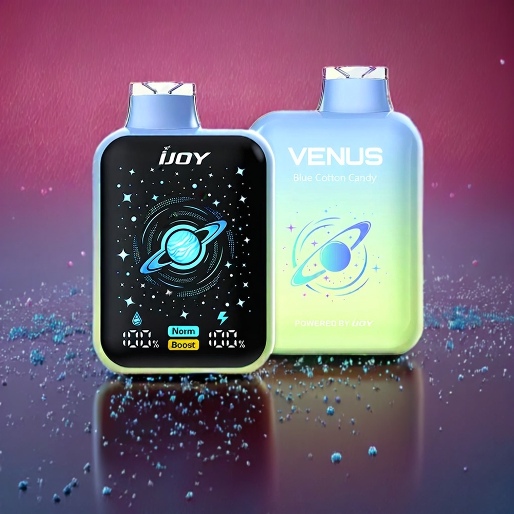 IJOY VENUS 25000 Puffs Disposable Vape – 20ML Capacity, 900mAh Battery, Adjustable Airflow | Australia Wholesale (Blue Cotton Candy)