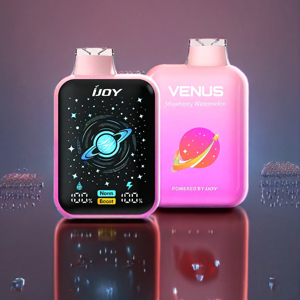 IJOY VENUS 25000 Puffs Disposable Vape – 20ML Dual Mesh, Adjustable Airflow, Type-C (Strawberry Watermelon) | Australia Wholesale