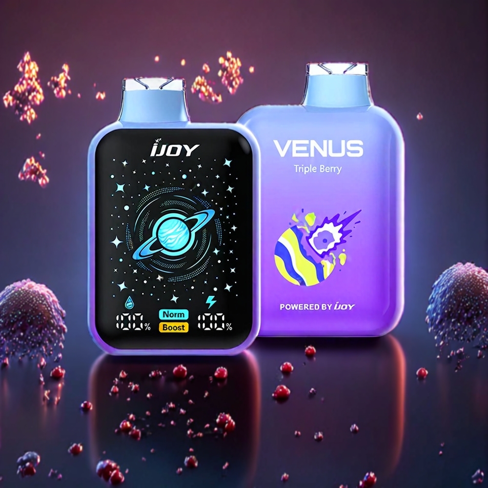 IJOY VENUS 25000 Puffs Disposable Vape – Triple Berry (20ML, 900mAh, TYPE-C) – Australia Wholesale