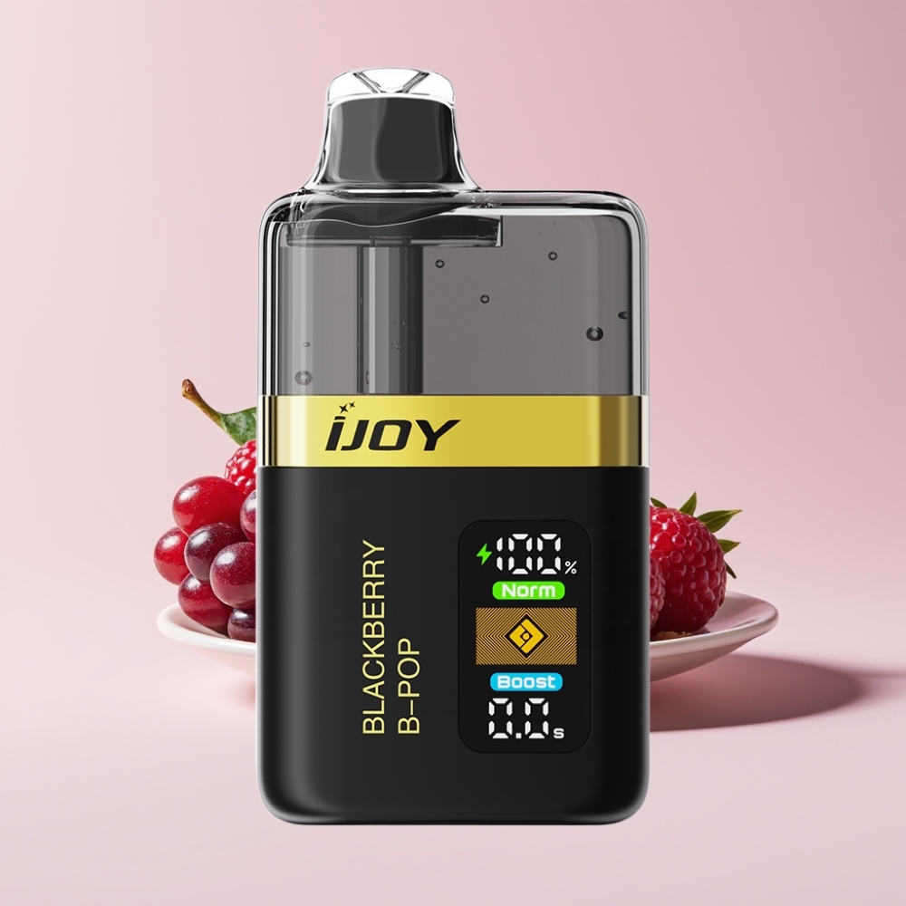 IJOY XP50000 Australia Wholesale Disposable Vape – 50mg, 1000mAh, Type-C, Adjustable Airflow, Blackberry B-Pop