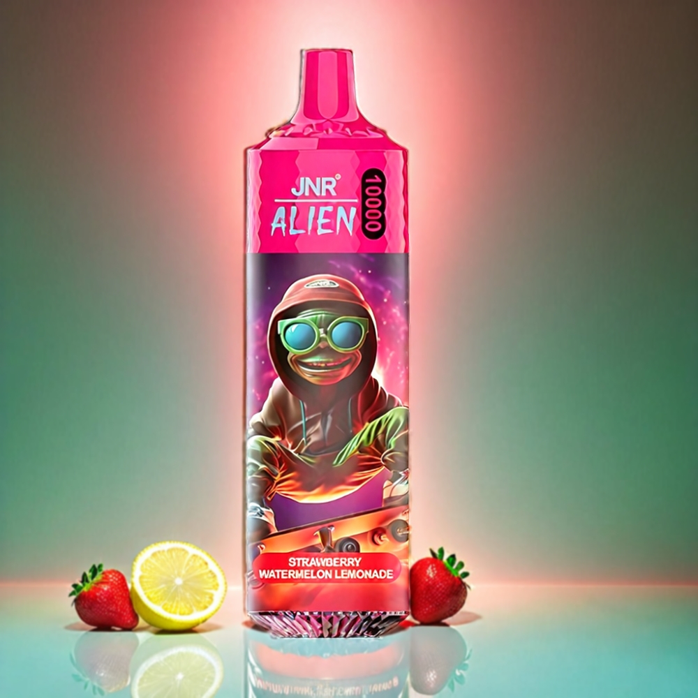 JNR Alien 10000 Puffs Strawberry Watermelon Lemonade Vape