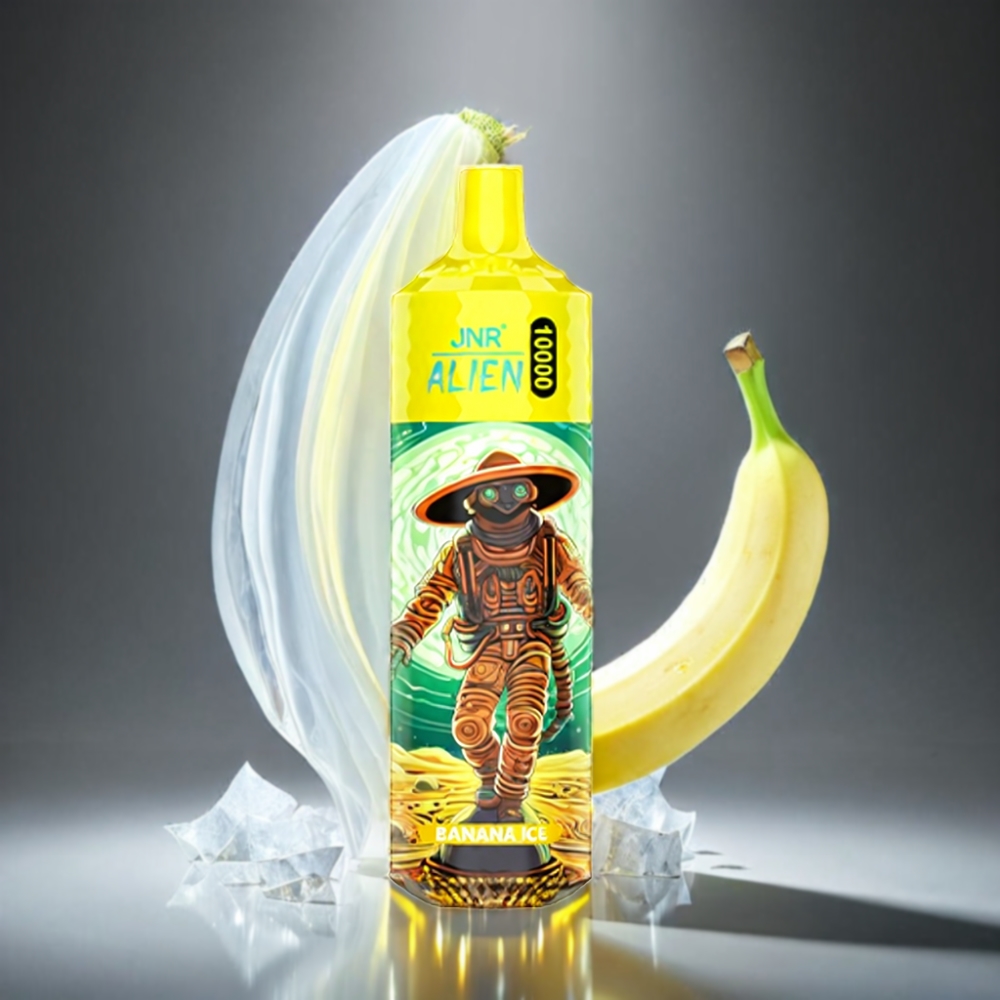 JNR Alien 10000 Puffs Vape Banana Ice