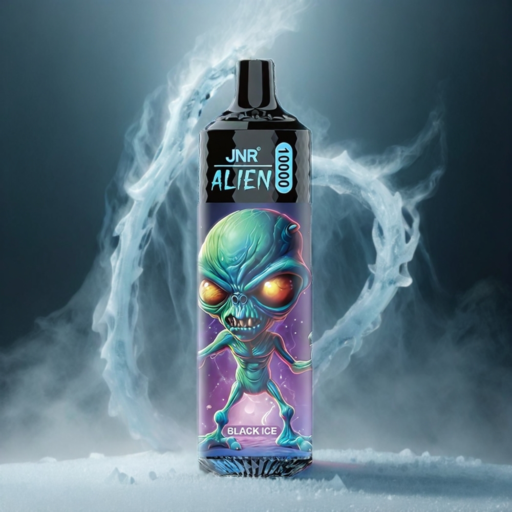 JNR Alien 10000 Puffs Vape - Black Ice