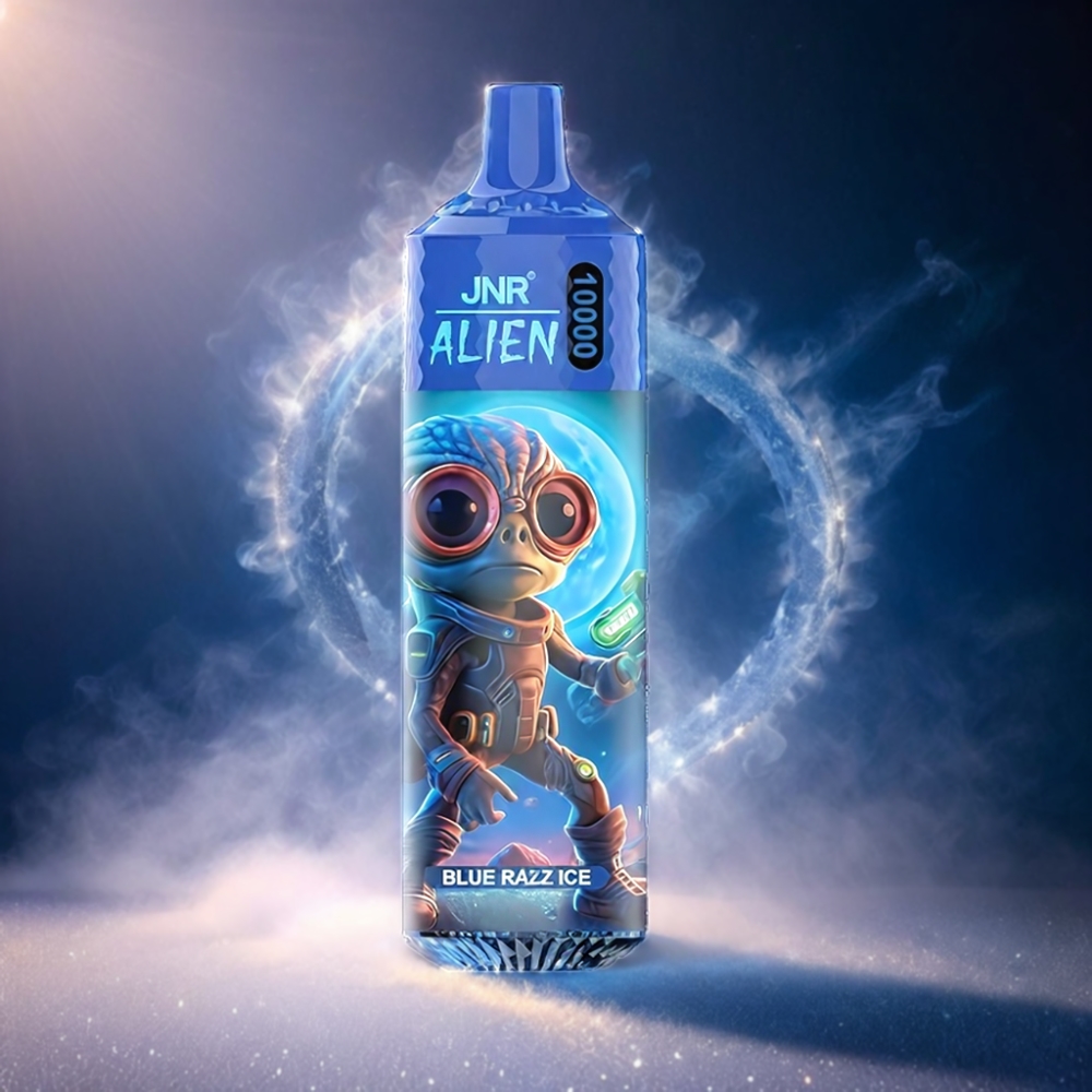 JNR Alien 10000 Puffs Vape - Blue Razz Ice