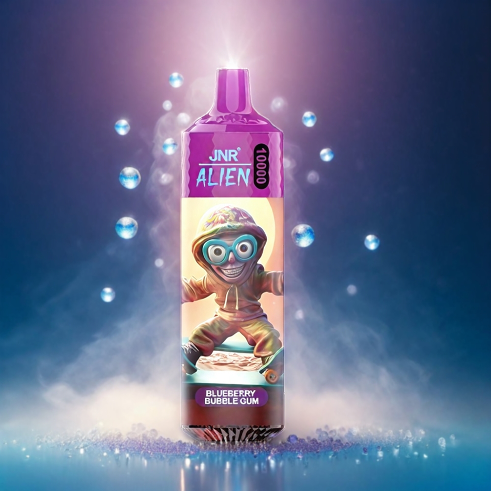 JNR Alien 10000 Puffs Vape - Blueberry Bubble Gum