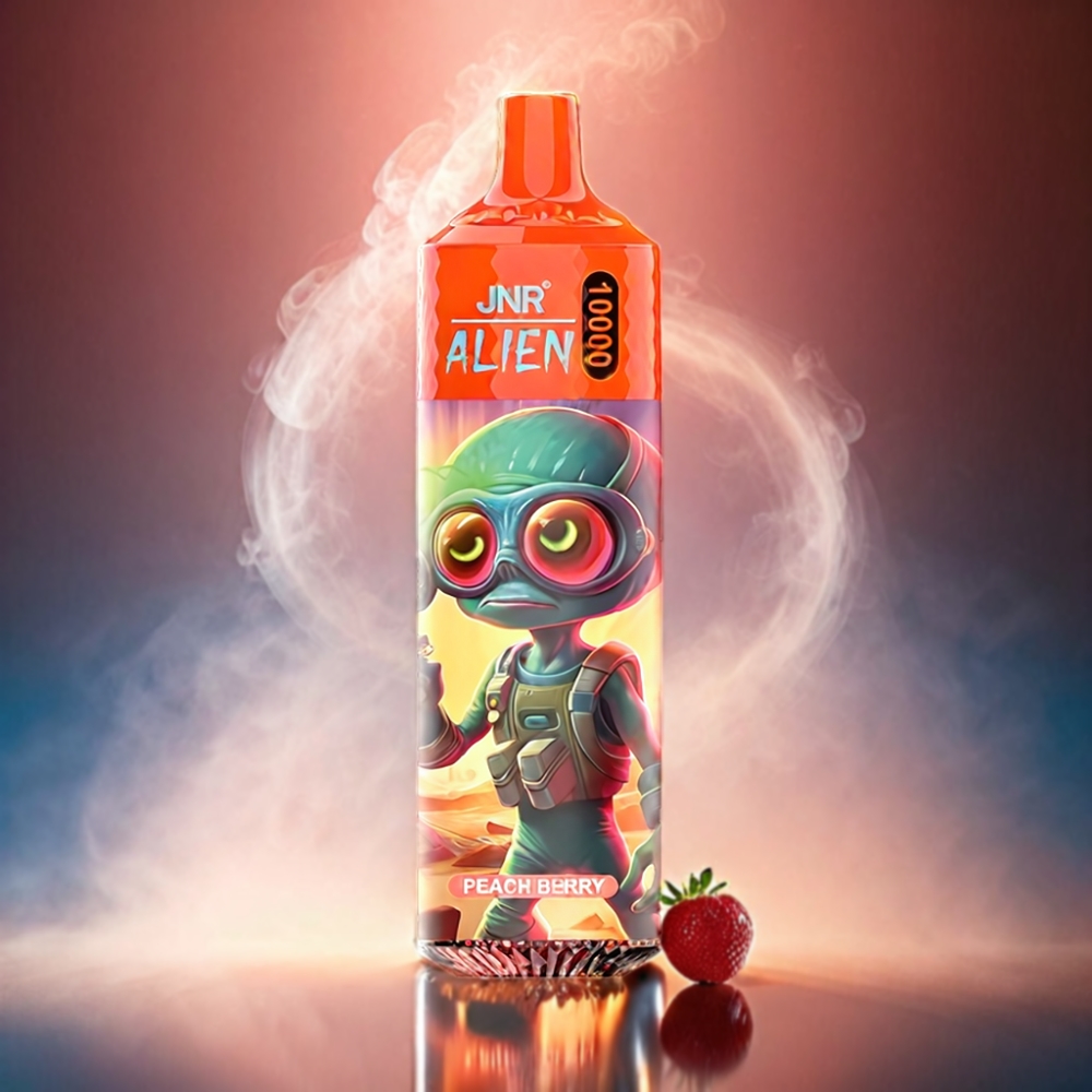 JNR Alien 10000 Puffs Vape - Peach Berry