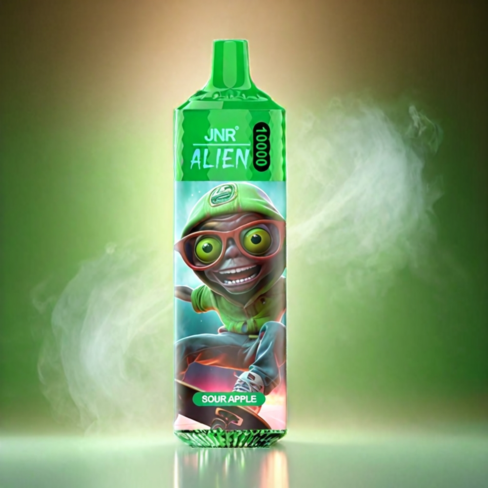 JNR Alien 10000 Puffs Vape - Sour Apple