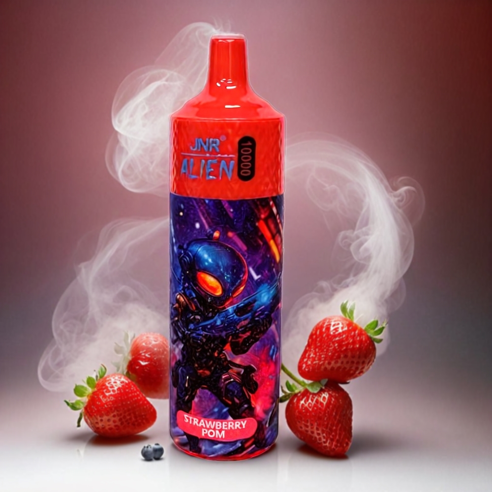 JNR Alien 10000 Puffs Vape - Strawberry Grape