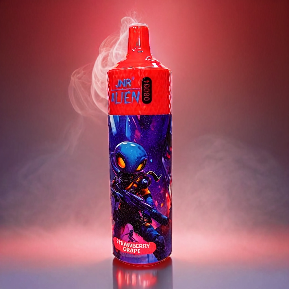 JNR Alien 10000 Puffs Vape - Strawberry Pom
