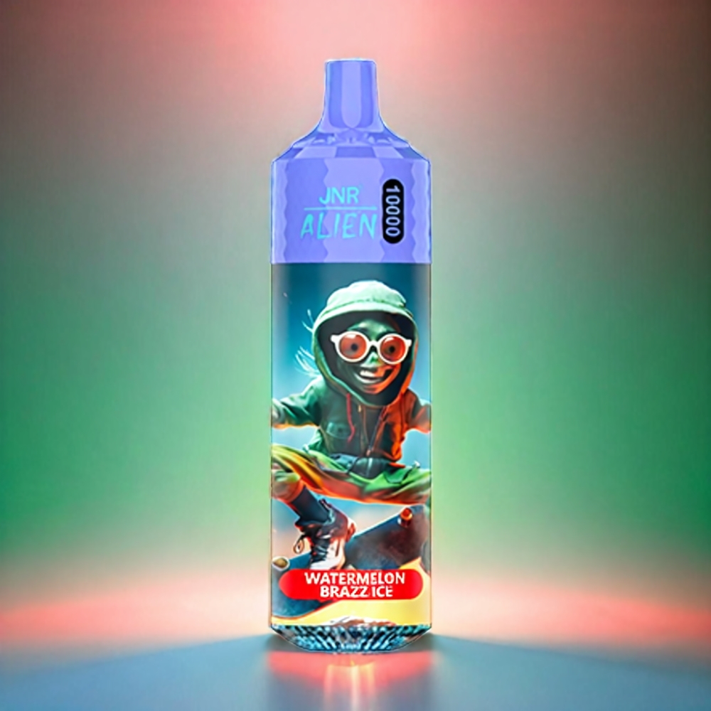 JNR Alien 10000 Puffs Vape - Watermelon Brazz Ice