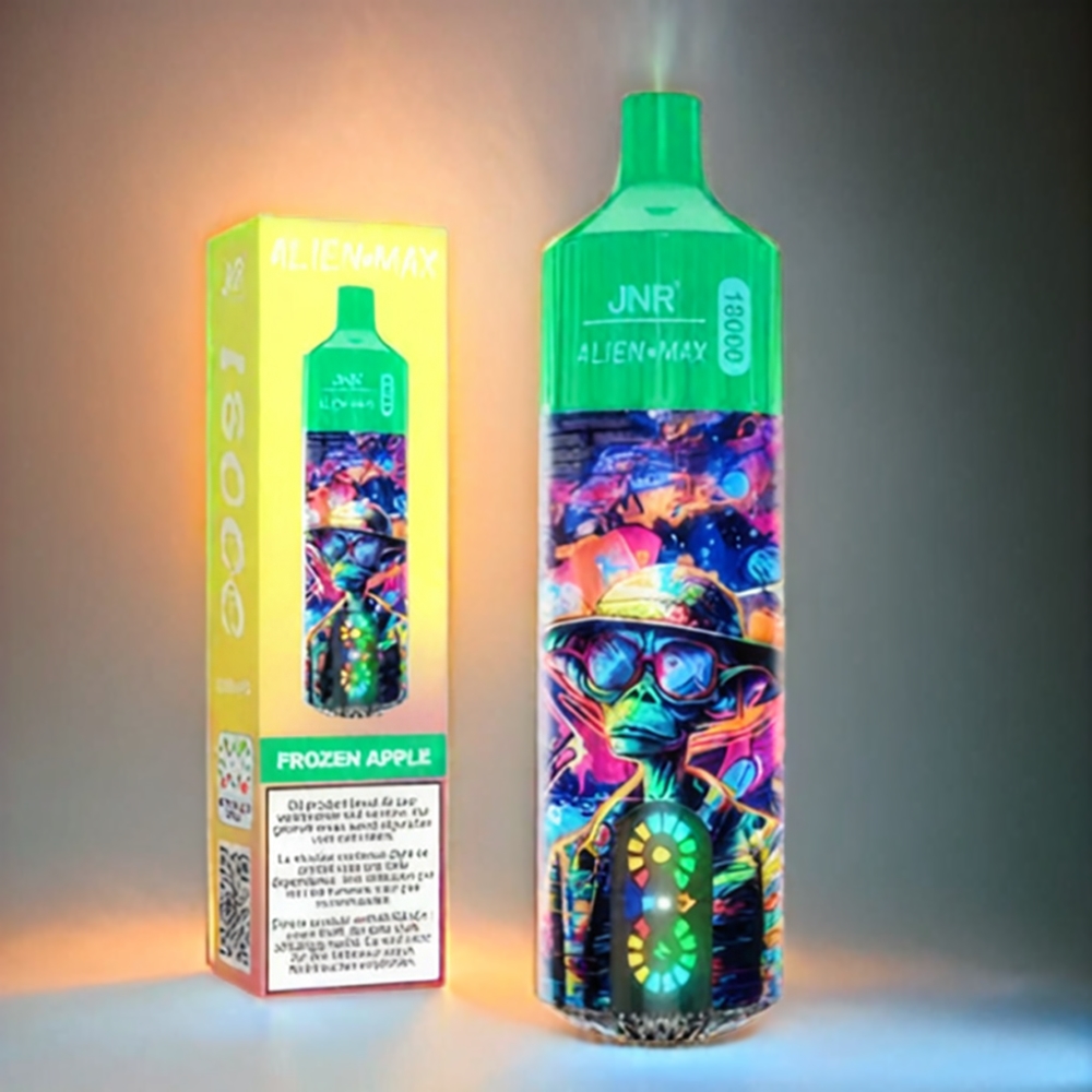 JNR Alien Max 18000 Puffs Frozen Apple Vape