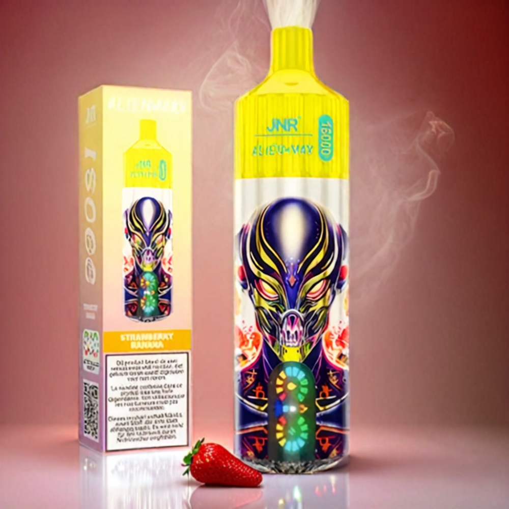 JNR Alien Max 18000 Puffs Strawberry Banana Vape