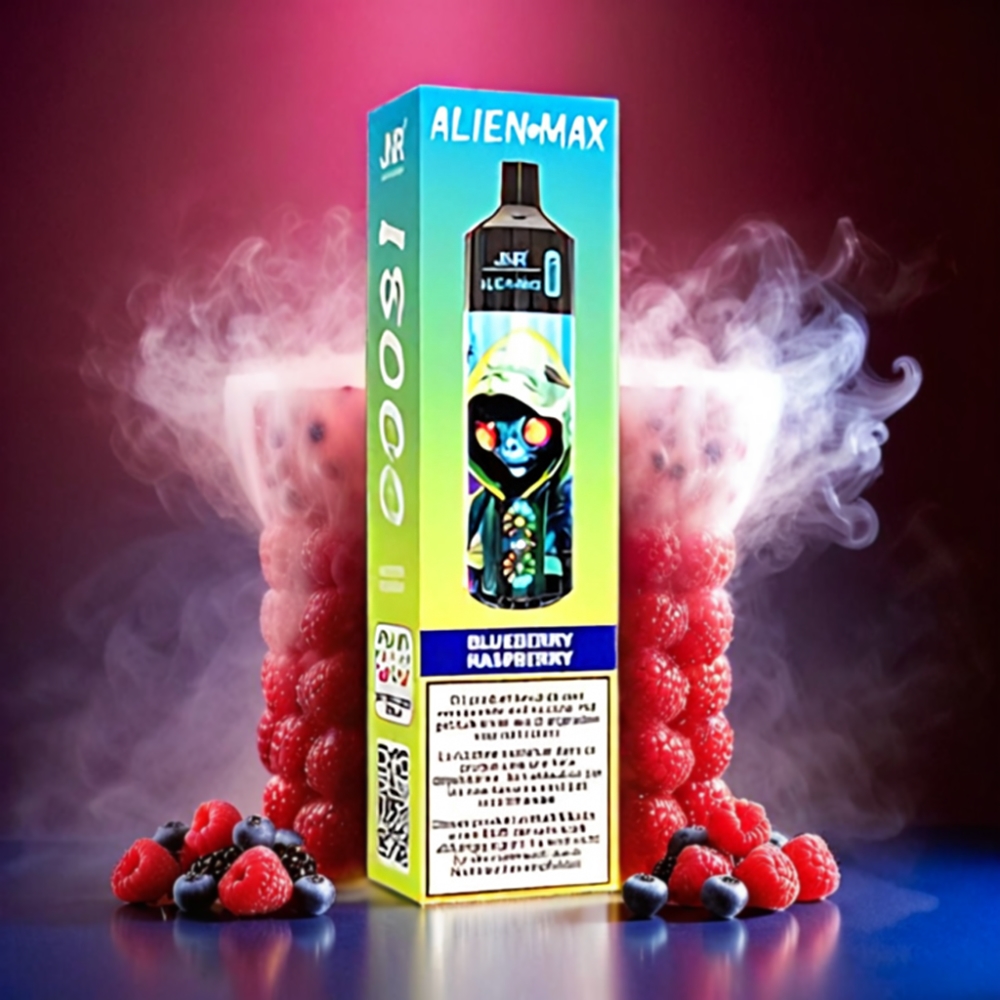 JNR Alien Max 18000 Puffs Vape - Blueberry Raspberry