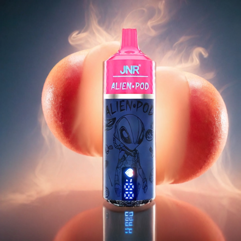 JNR Alien Pod 13000 Puffs Vape - Juicy Peaches
