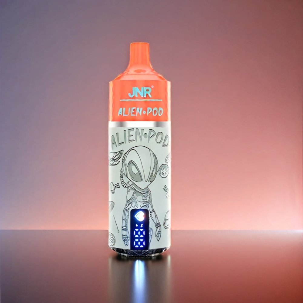 JNR Alien Pod 13000 Puffs White Peach Razz