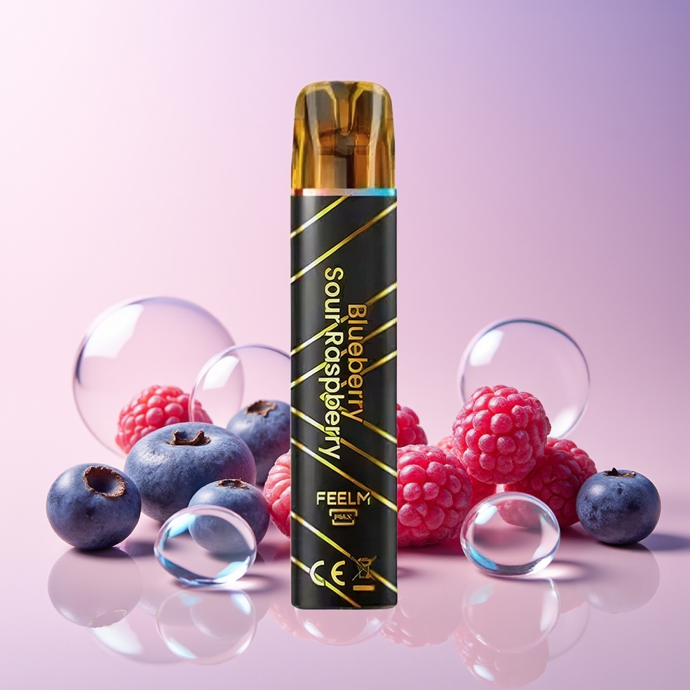 JNR Black&Golden 800 Puffs Disposable Vape – 2ml TPD (Australia Wholesale) – Blueberry Sour Raspberry
