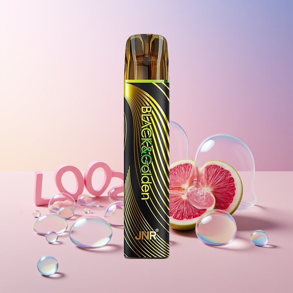 JNR Black&Golden 800 Puffs Disposable Vape – 2ml TPD Certified, 2% Nicotine | Australia Wholesale