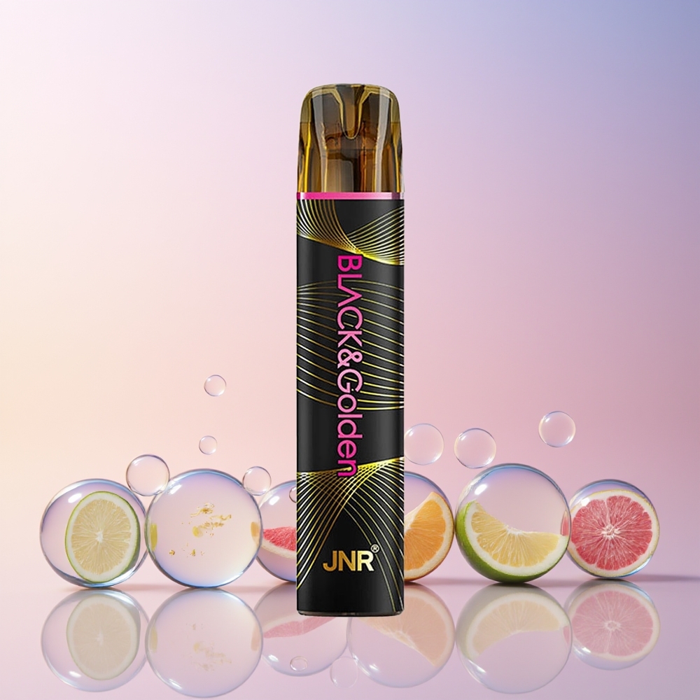 JNR Black&Golden 800 Puffs Disposable Vape – 550mAh Battery, 2% Nicotine, TPD Certified | Australia Wholesale