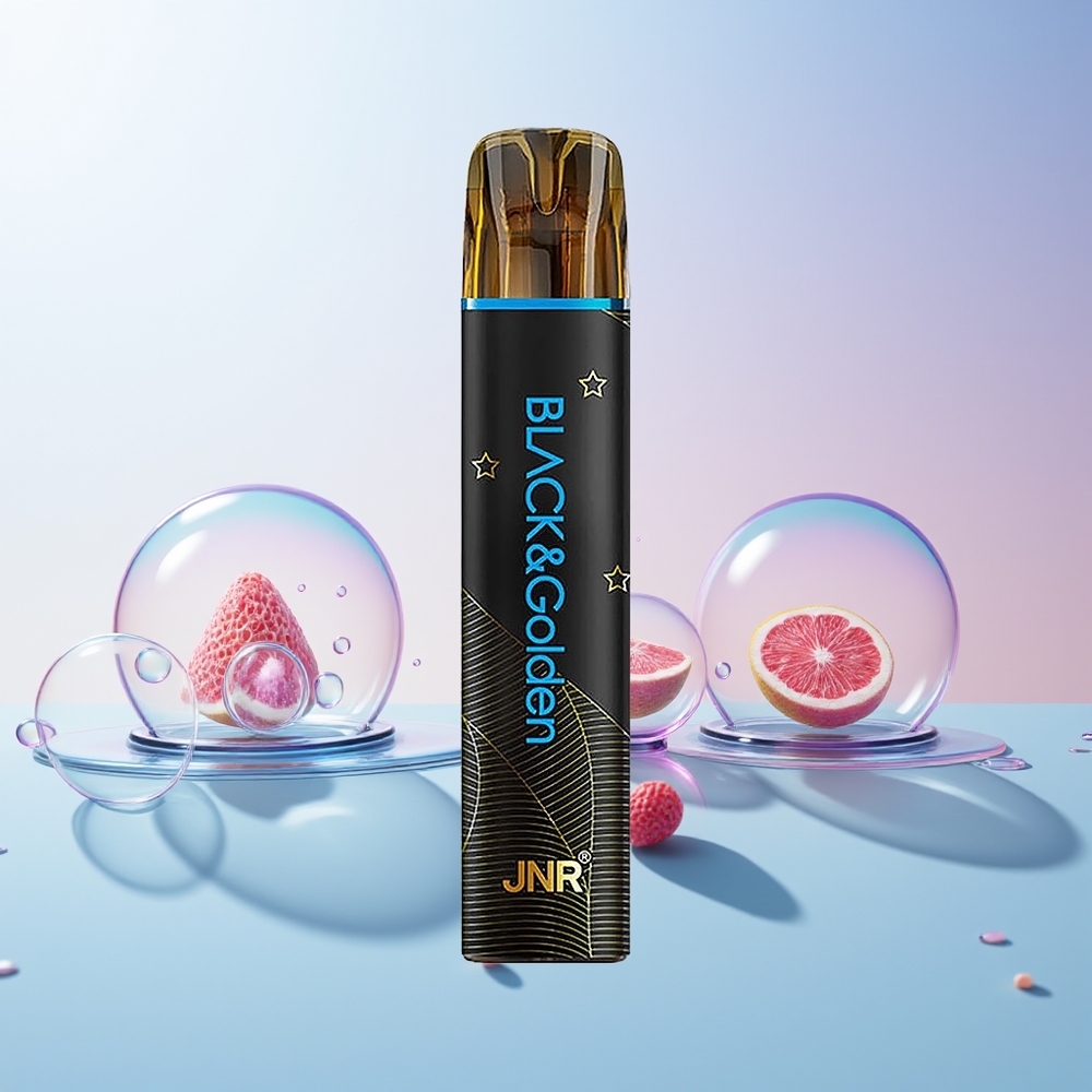 JNR Black&Golden 800 Puffs Disposable Vape – 550mAh Battery, 2% Nicotine, TPD Certified (Australia Wholesale)