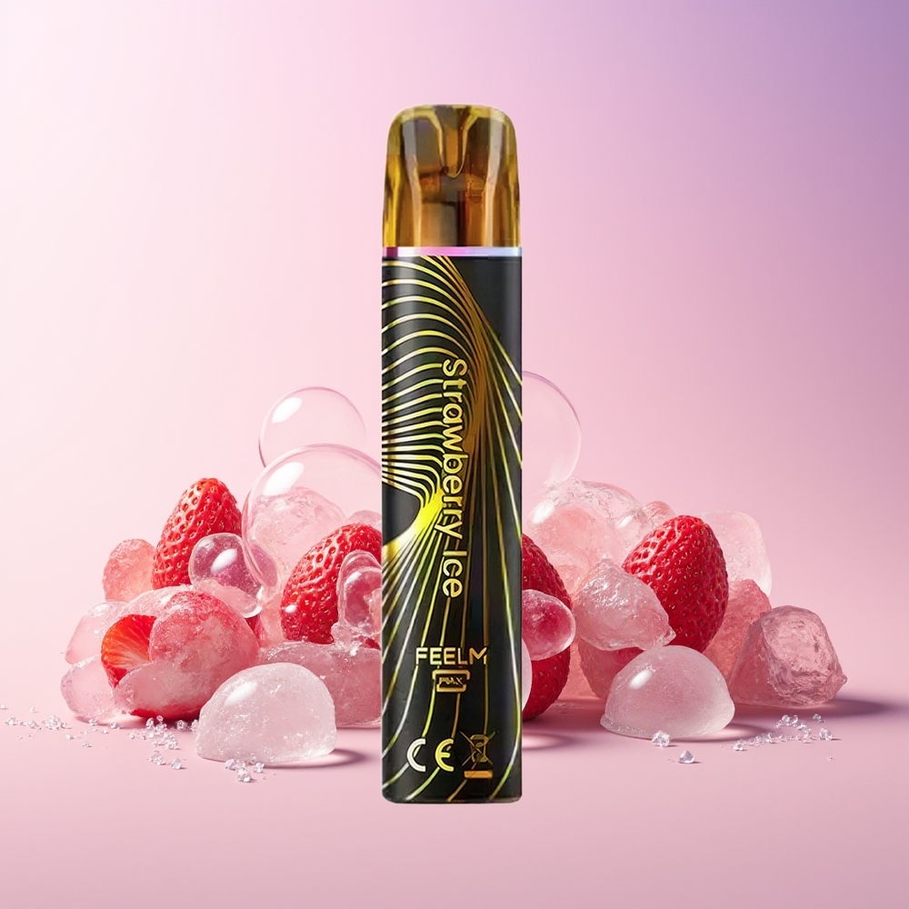 JNR Black&Golden 800 Puffs Disposable Vape – Strawberry Ice | 550mAh | TPD Certified | Australia Wholesale
