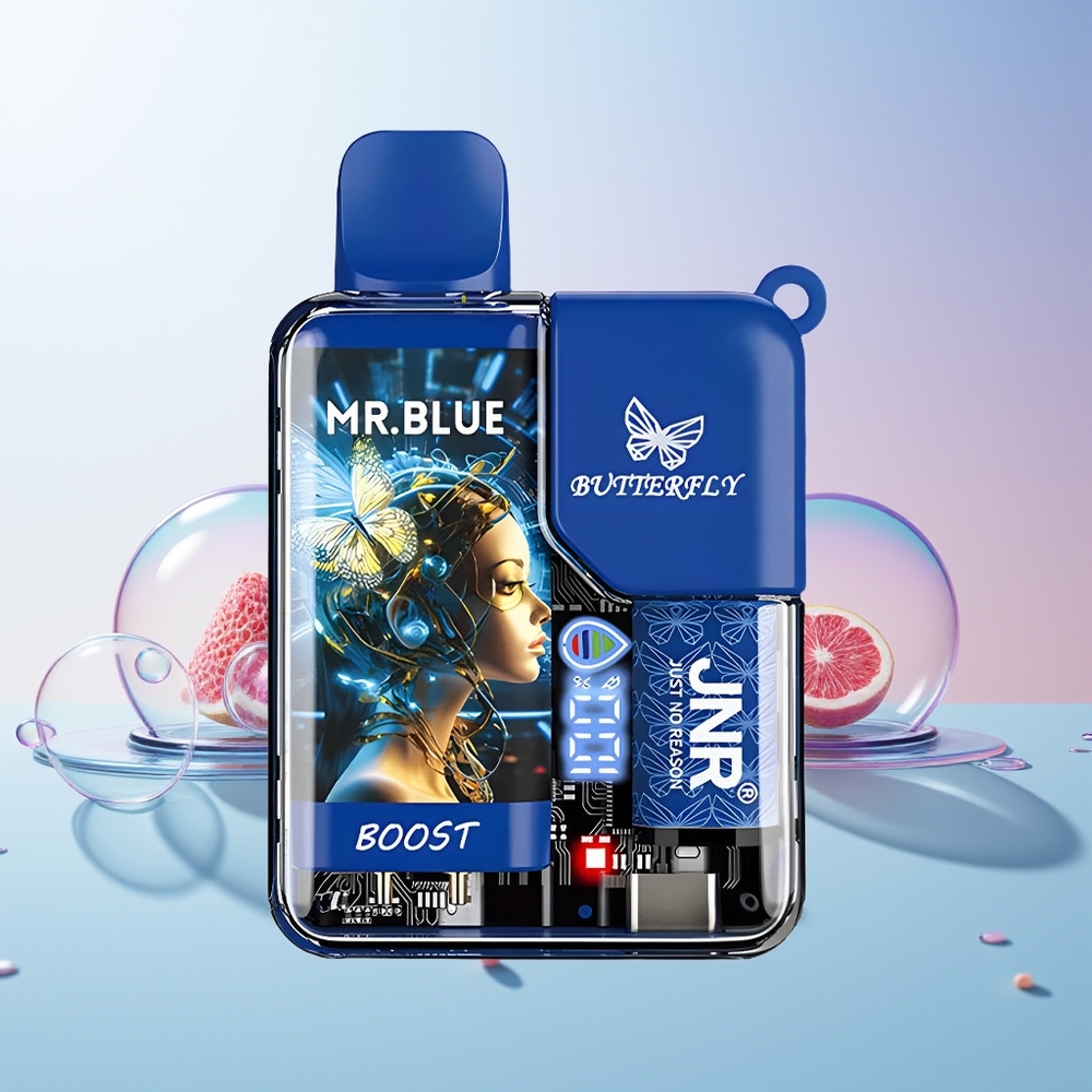 JNR Butterfly 8500 Puffs Disposable Vape – 1200mAh Battery, 15ml e-Liquid, Mesh Coil (Australia Wholesale)