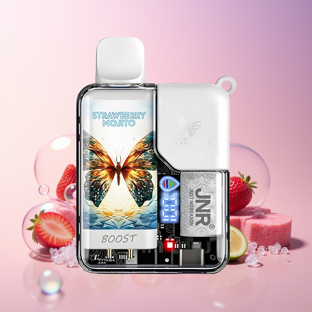 JNR Butterfly 8500 Puffs Disposable Vape – 15ml e-Liquid & 1200mAh Battery (Australia Wholesale)