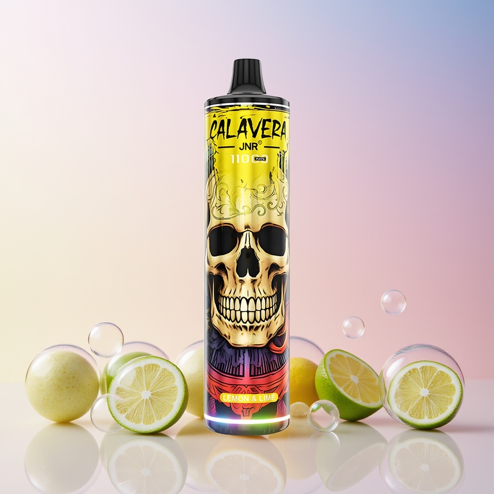 JNR Calavera 11000 Puffs Disposable Vape – 21mL E-Liquid, Type-C Charging, 850mAh Battery | Australia Wholesale (Lemon & Lime, 0%/2%/5% Nicotine)