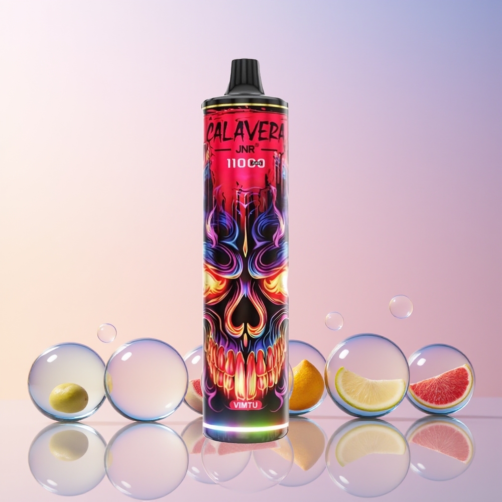 JNR Calavera 11000 Puffs Disposable Vape – 21mL E-Liquid, Type-C Charging, Australia Wholesale (Vimtu Series)