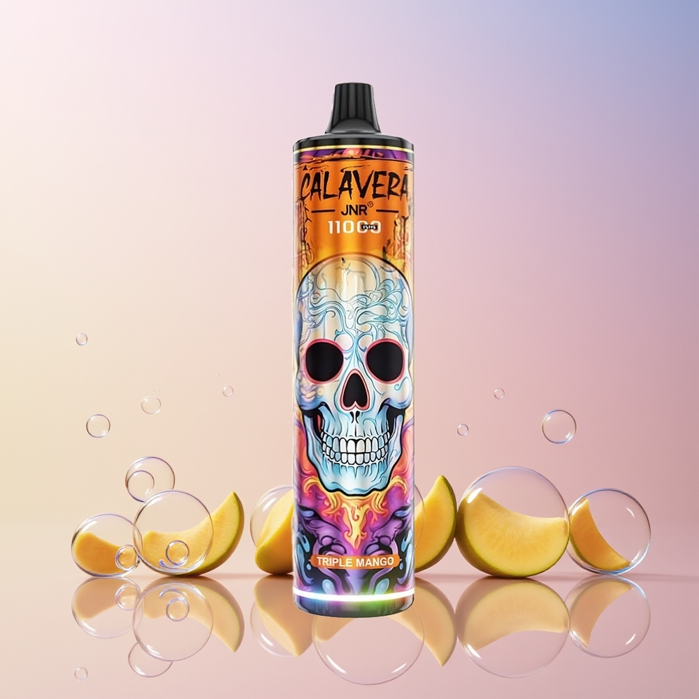 JNR Calavera 850mAh 21ml 11000 Puffs Disposable Vape – Triple Mango (Australia Wholesale)