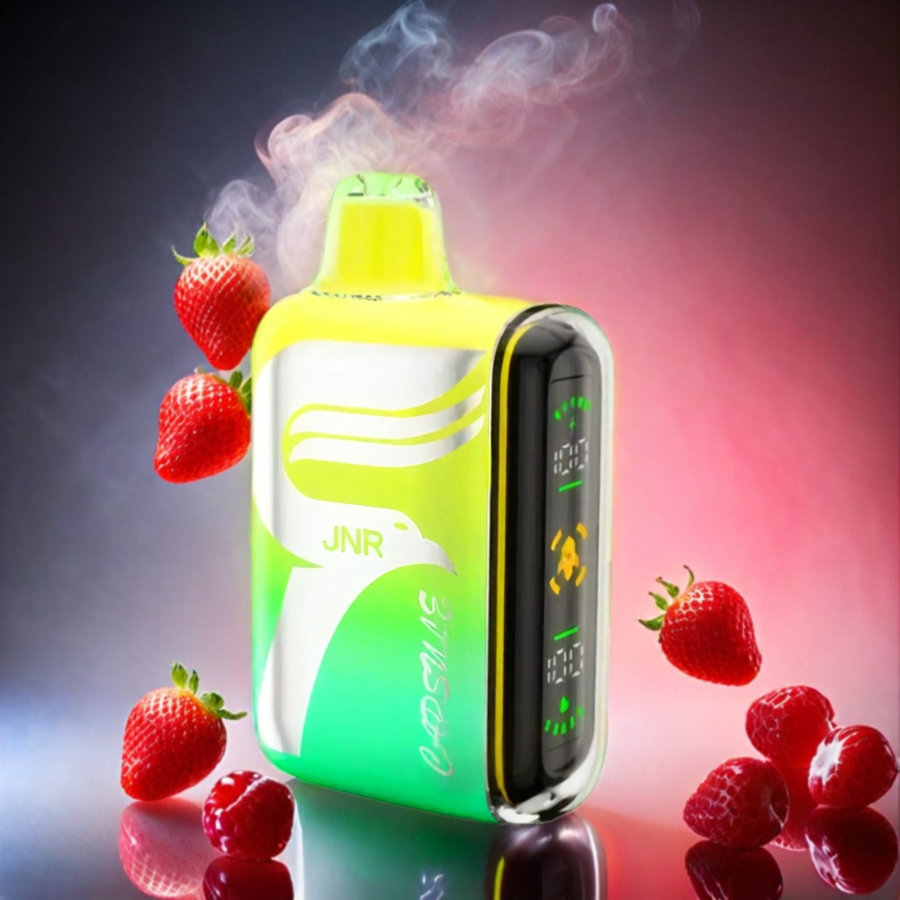 JNR Capsule 15000 Puffs Strawberry Raspberry Cherry Vape