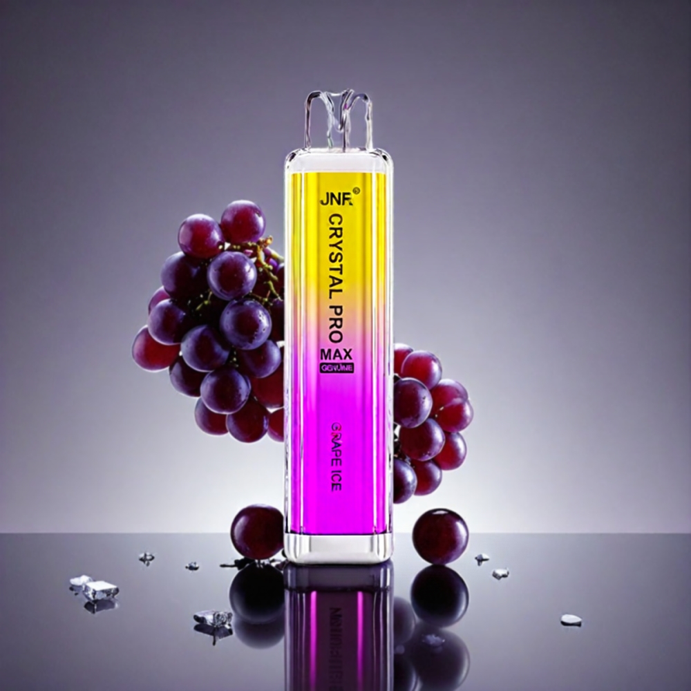 JNR Crystal Pro Max 5000 Puffs Vape - Grape Ice