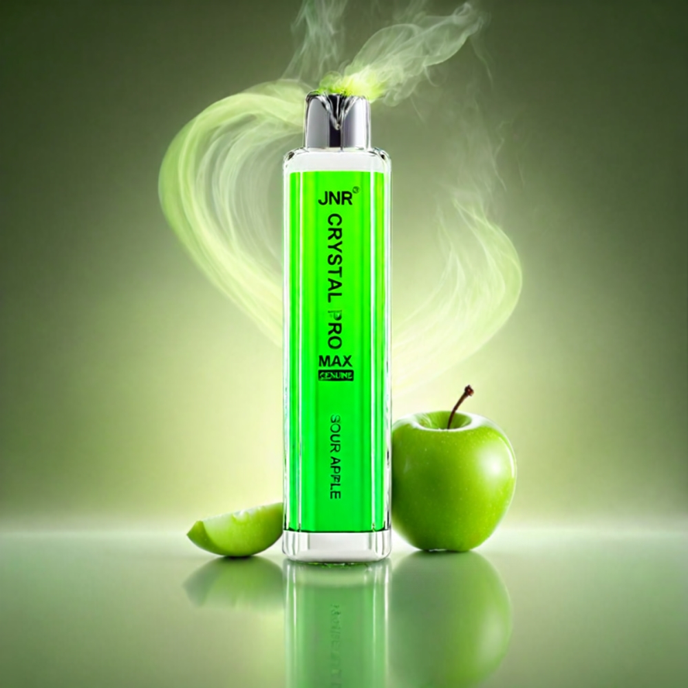 JNR Crystal Pro Max 5000 Puffs Vape Sour Apple