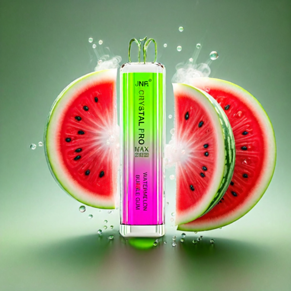 JNR Crystal Pro Max 5000 Puffs Watermelon Bubble Gum