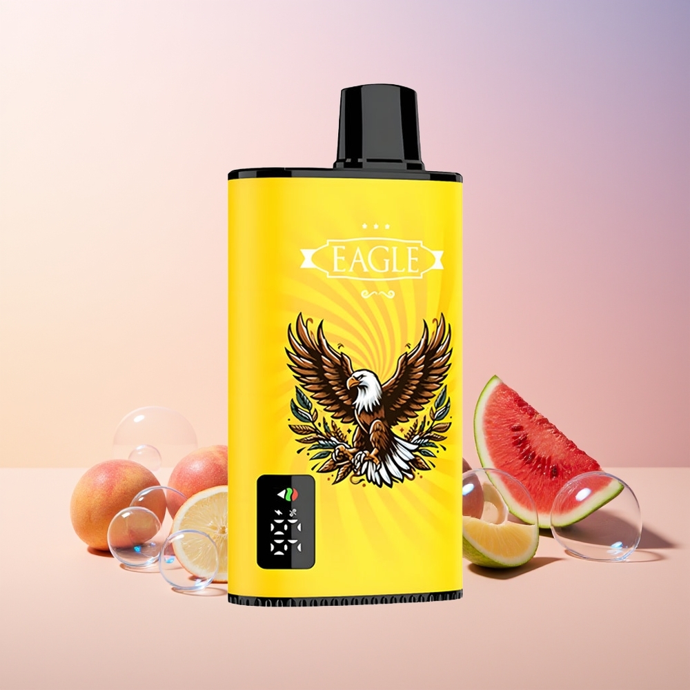 JNR EAGLE Smart 23000 Puffs Disposable Vape – 25ml e-Liquid, Digital Screen, Type-C Charging | Australia Wholesale