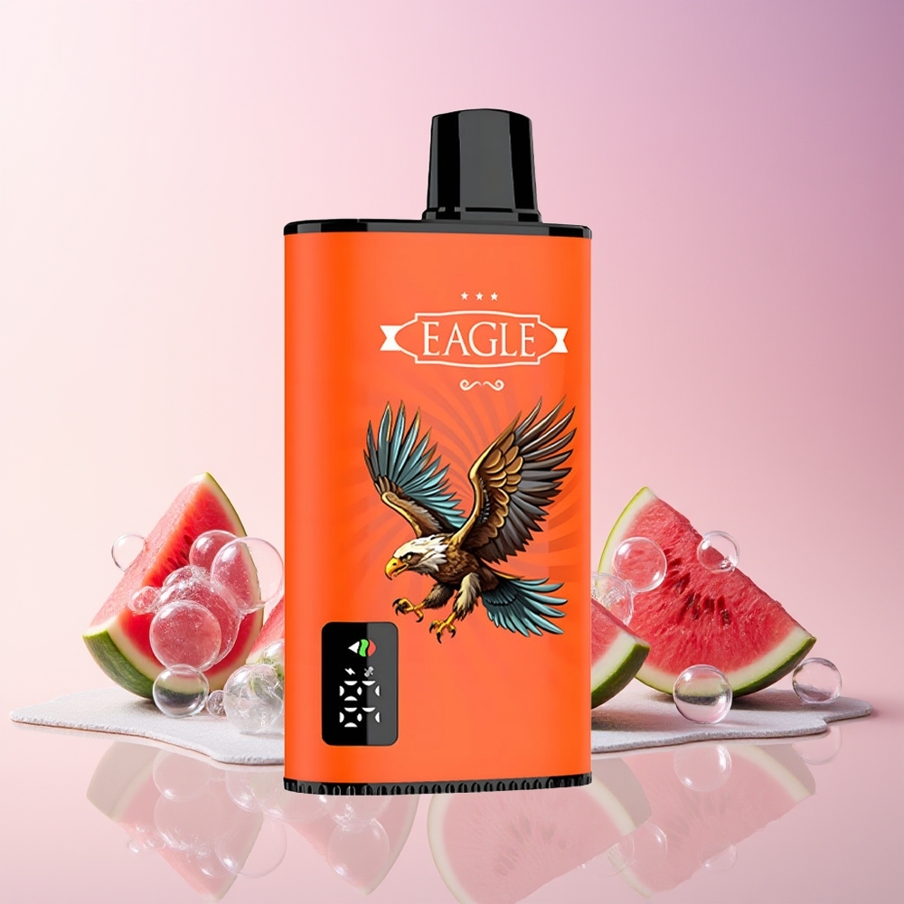 JNR EAGLE Smart 23000 Puffs Disposable Vape – Digital Screen, 25mL, Type-C, Australia Wholesale (Watermelon Ice)