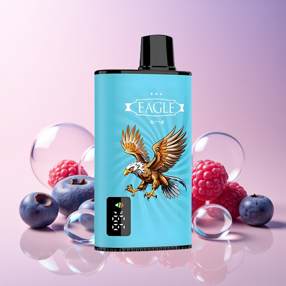 JNR EAGLE Smart 23000 Puffs Disposable Vape – Digital Screen, Adjustable Airflow, 25ml (Australia Wholesale) – Blueberry Sour Raspberry