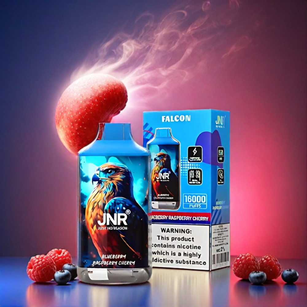 JNR Falcon 16000 Puffs Vape - Blueberry Raspberry Cherry