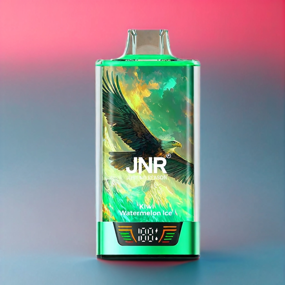 JNR Falcon Pro 28000 Puffs – 30mL E-liquid, Dual Mesh Coil, Smart Screen | Australia Wholesale (Kiwi Watermelon Ice)