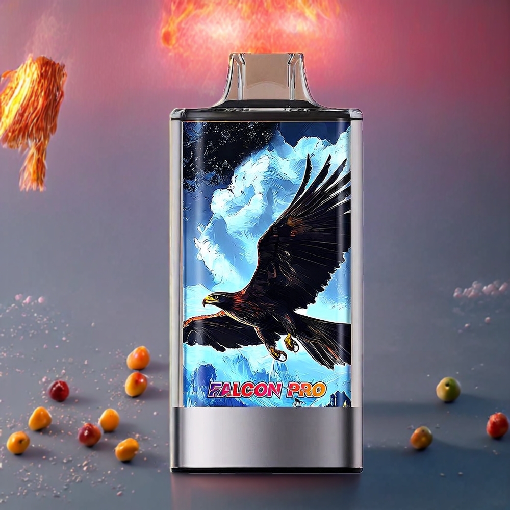 JNR Falcon Pro 28000 Puffs – 30ml E-liquid, Dual Mesh Coil, Type-C Charging (White Peach Razz) | Australia Wholesale
