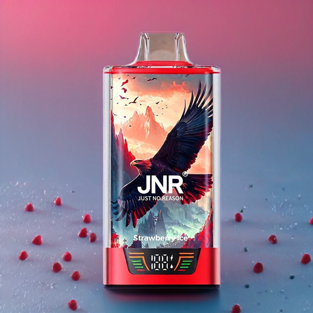 JNR Falcon Pro 28000 Puffs – Australia Wholesale (30ml E-liquid, Dual Mesh Coil, Type-C Charging)