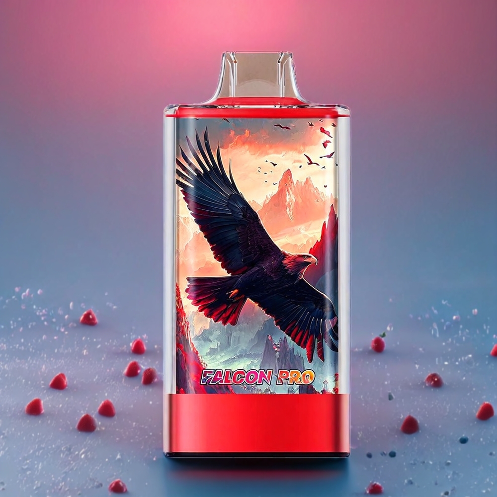 JNR Falcon Pro 28000 Puffs – Australia Wholesale (30ml E-liquid, Dual Mesh Coil, Type-C Charging)