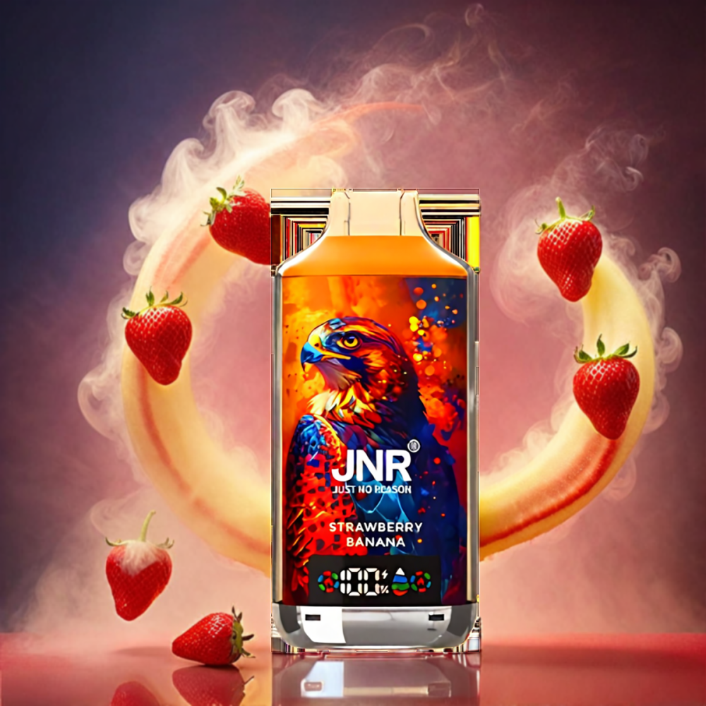 JNR Falcon X 18000 Puffs Vape Strawberry Banana JNR Falcon X 18000 Puffs - Australia Wholesale