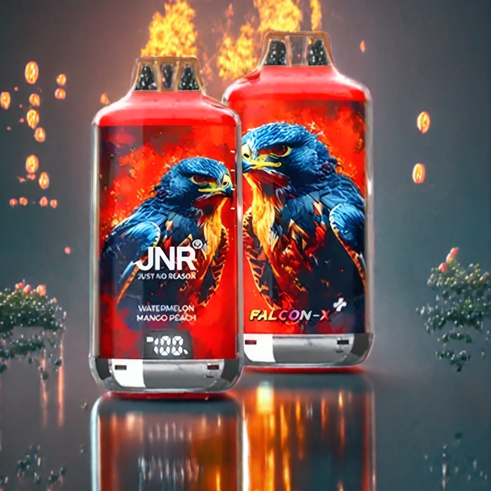 JNR Falcon X⁺ 28000 Puffs - Refillable Vape (Australia Wholesale) | 950mAh Battery, Top Refill, 2x10mL E-Liquid