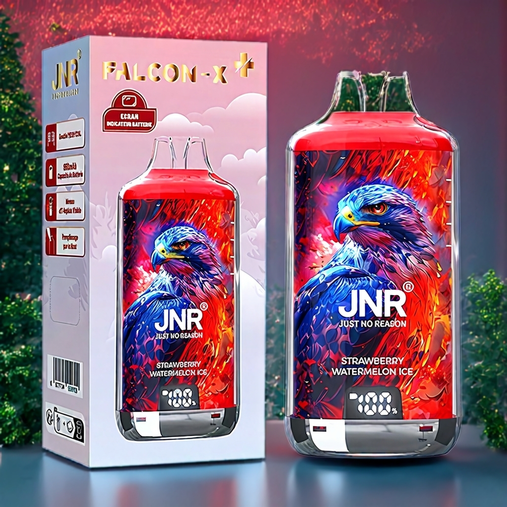 JNR Falcon X⁺ 28000 Puffs - Refillable Vape with 950mAh Battery & Dual Mesh Coil | Australia Wholesale